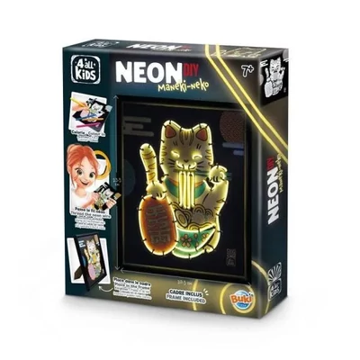Neon kép készítő készlet - Maneki-neko - Buki