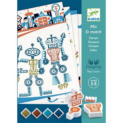 Robotos nyomda gyerekeknek - Robotok Djeco 