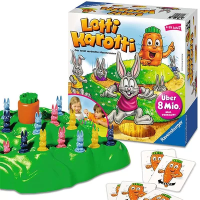 Lotti Karotti, társasjáték óvodásoknak