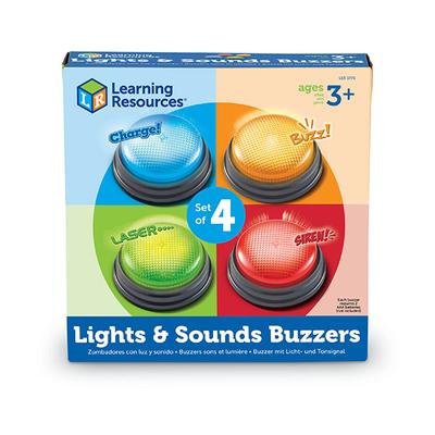 Nyomógombok kvízekhez (fénnyel, hanggal) Answer Buzzers