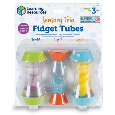 Szenzoros hengerek - Sensory Trio Fidget Tubes