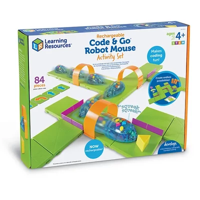 Code &amp; Go Programozható Robot egér készlet - újratölthető LER2872