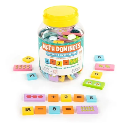 Matekos dominó (összeadás-kivonás)
