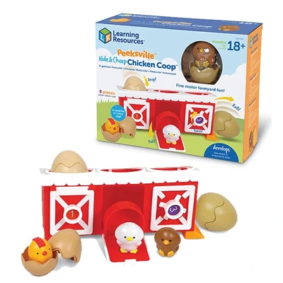 Csibebújócska - Peeksville Hide-Cheep Chicken Coop