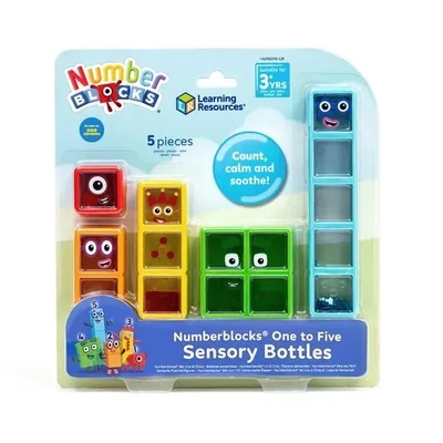 Szenzoros Numberblocks figurák (1-5)