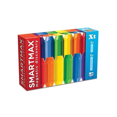Mágneses hosszú és rövid rudak (12 db)-SmartMax