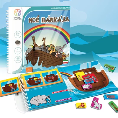 Noé bárkája, mágneses logikai játék, SmartGames