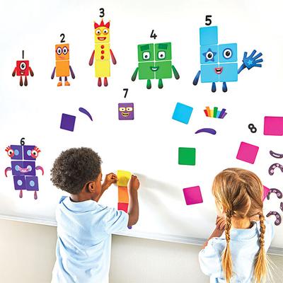 Numberblocks - matrica, újraragasztható