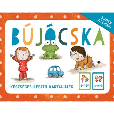 Pagony Bújócska 3 in 1 kártyajáték