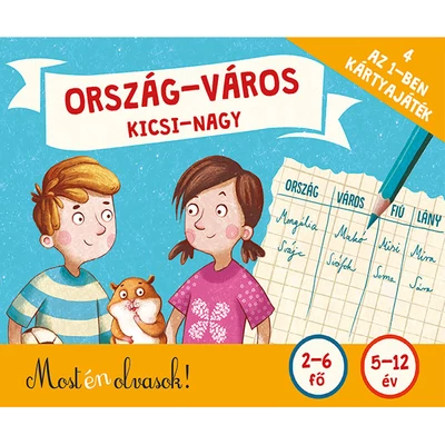 Pagony Ország-város, kicsi-nagy kártyajáték