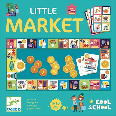 Pici Piac vásárlós társasjáték Djeco Little Market DJ08533