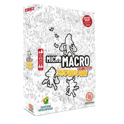 MicroMacro Crime City Showdown nyomozós, kooperativ társasjáték
