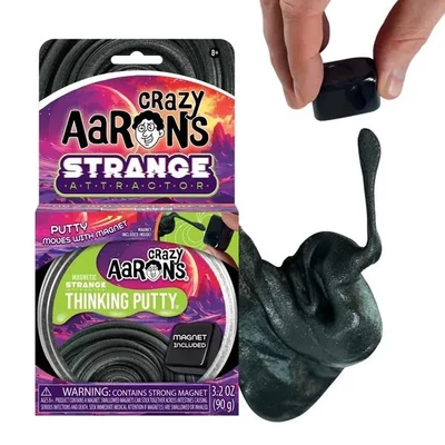 Strange Attractor mágneses intelligens gyurma, csomagolás és sötét színű gyurma