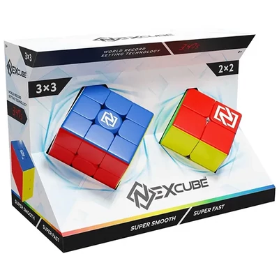 Bűvös kocka - Nexcube kocka csomag (3x3 és 2x2)
