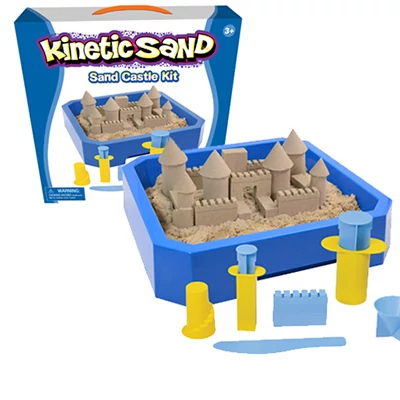 Kinetic Sand 2,5 kg - várépítő ajándékdoboz