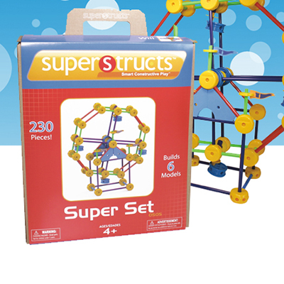Építőjáték Superstructs™ Superset (230 db-os)
