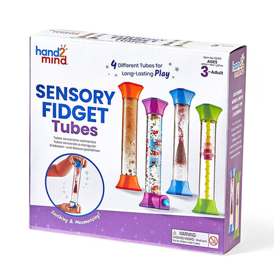 Stresszoldó játék - Sensory fidget tubes