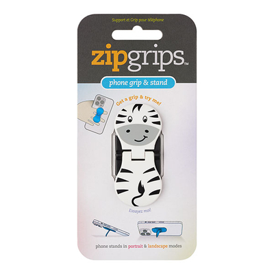 Popsocket - Zipgrips Zebra