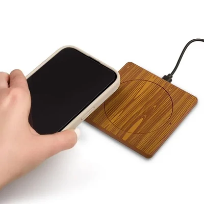 ZipCharger vezeték nélküli telefontöltő - Fa 
