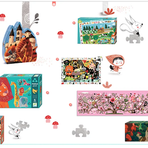 Djeco Puzzle - kirakós játékok