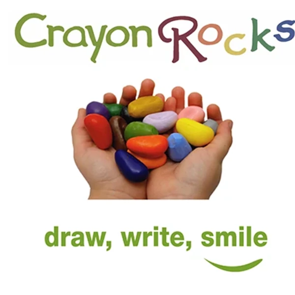 Crayon Rocks kavicskréta - helyes ceruzafogás
