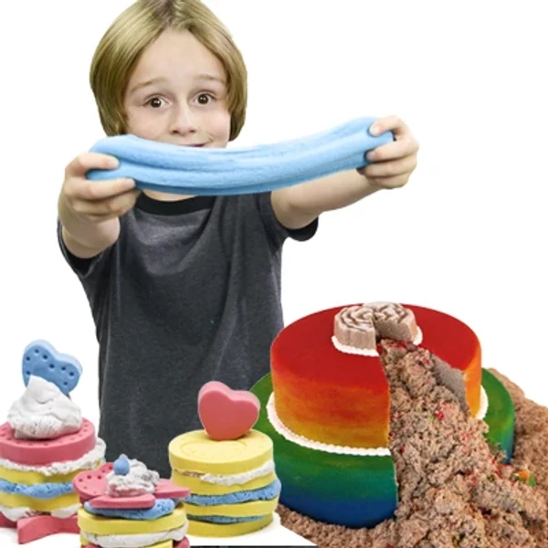 Gyurmázás, homokozás