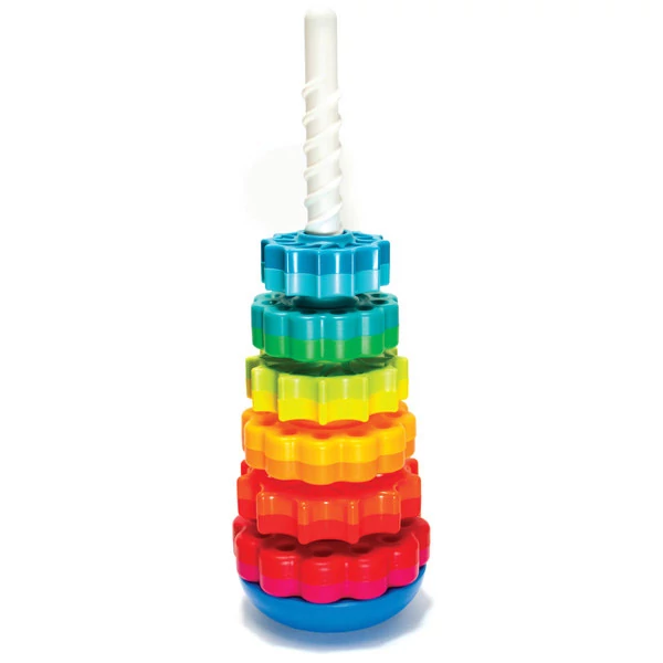 Pörgő-forgó korongok babajáték - Fat Brain Toys