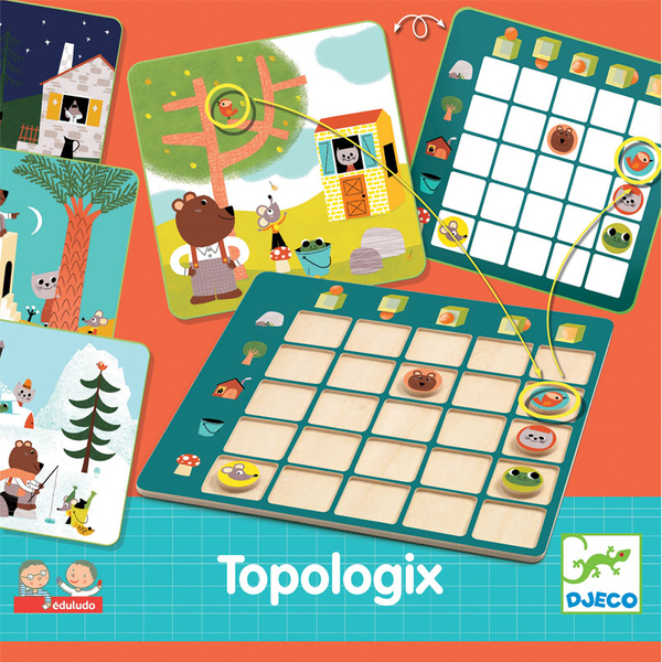 DJECO Eduludo Topologix - térbeli orientációt fejlesztő játék