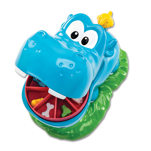 Uh-Oh, Hippo - a falánk viziló memória játék