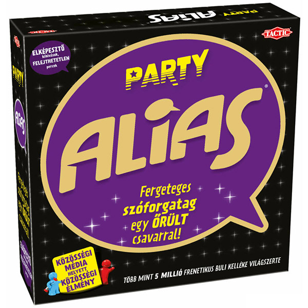 Alias Party családi társasjáték, partijáték Tactic