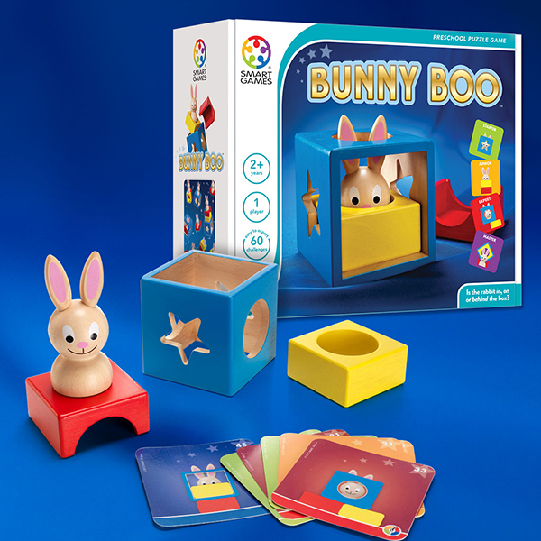 Nyuszis készségfejlesztő játék, Bunny Boo Smartgames