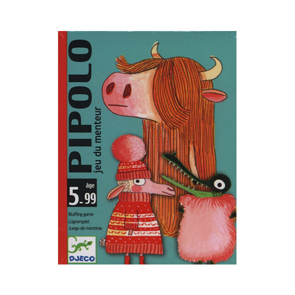 DJECO Pipolo - Blöffölj, ha tudsz! - kártyajáték