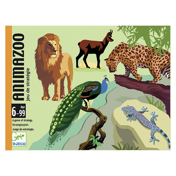 DJECO Animazoo - Legjobb állatkert kártyajáték
