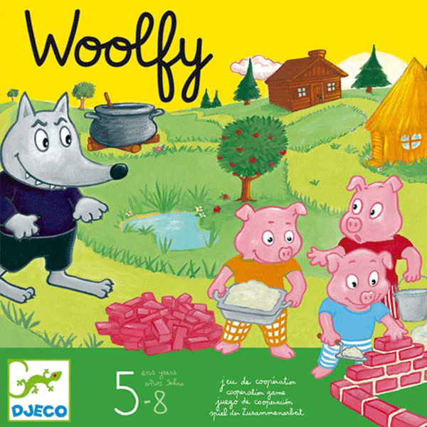 Woolfy - A három kismalac kooperatív társasjáték