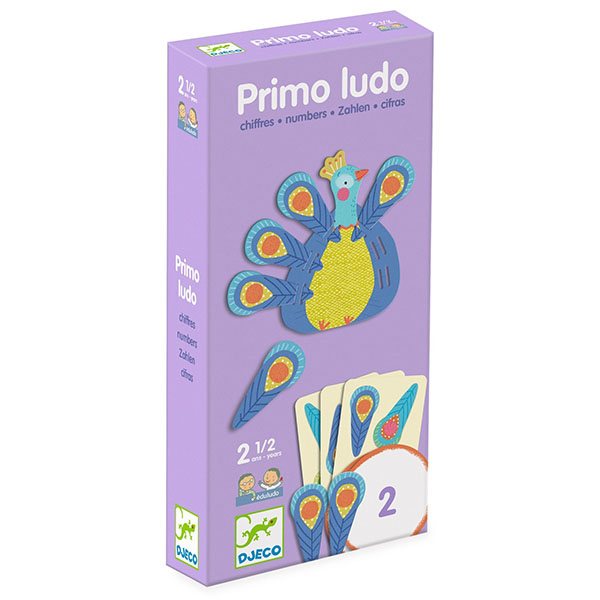 Első számolós játék 2 éveseknek - Djeco Primo Ludo