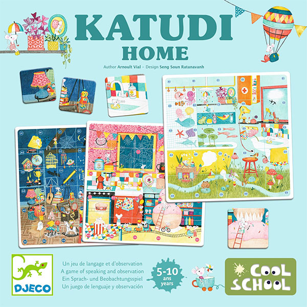 Djeco Katudi Home - figyelemfejlesztő játék