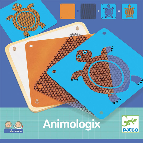 Egyszemélyes logikai játék - DJECO Animologix