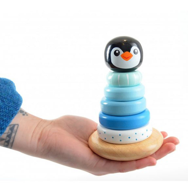 Fajáték Montessori játék pingvin Magni 2670B