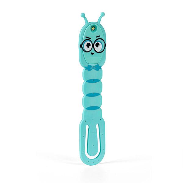 Könyvjelző olvasólámpa - Kukacos - Flexilight Bookworm Teal