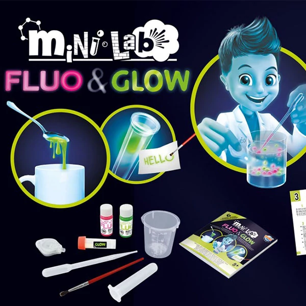 BUKI Mini Lab Foszforeszkáló és világító készlet