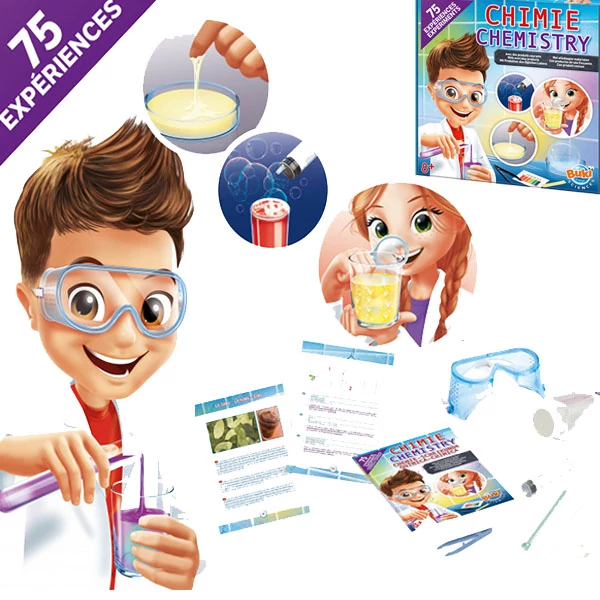 BUKI Kémiai labor - 75 kísérlet