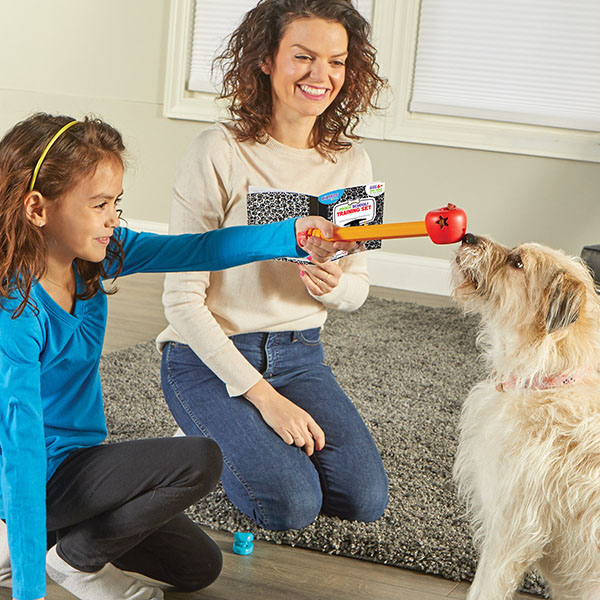 Anyuka, kislány tanítja a kutyát, Brightkins, LER9363