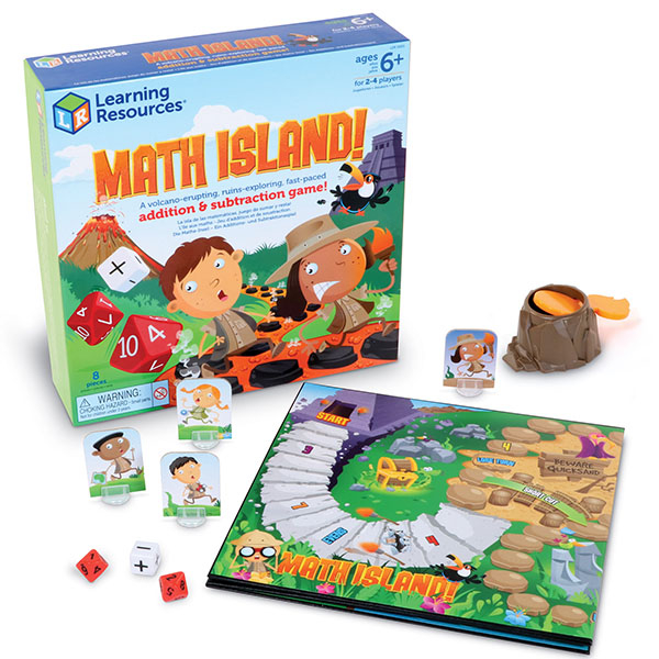 Számsziget - társasjáték - Math Island