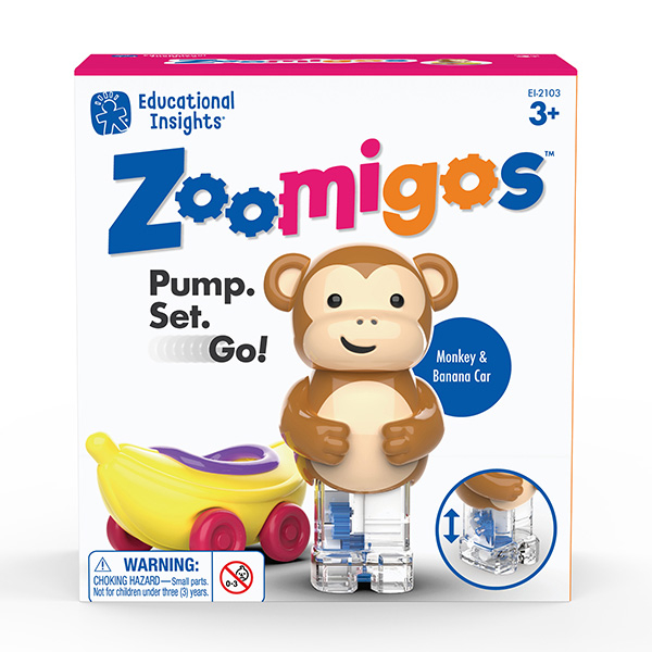 Zoomigos - kézügyesség fejlesztő majom járgányban