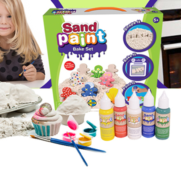 Sand Paint Bake Set ajándékdobozban