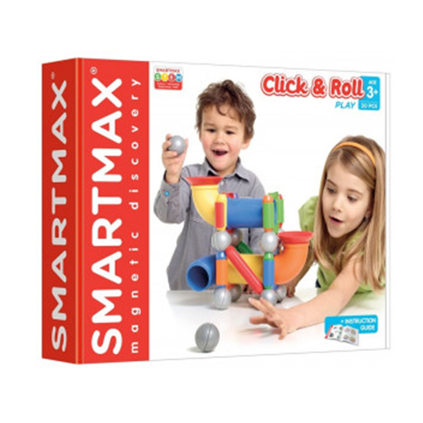 SmartMax Click&Roll-mágneses építőjáték (30 darabos)