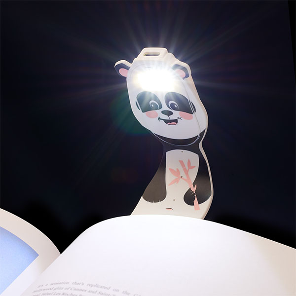 Flexilight könyvjelző olvasólámpa - Panda - újratölthető
