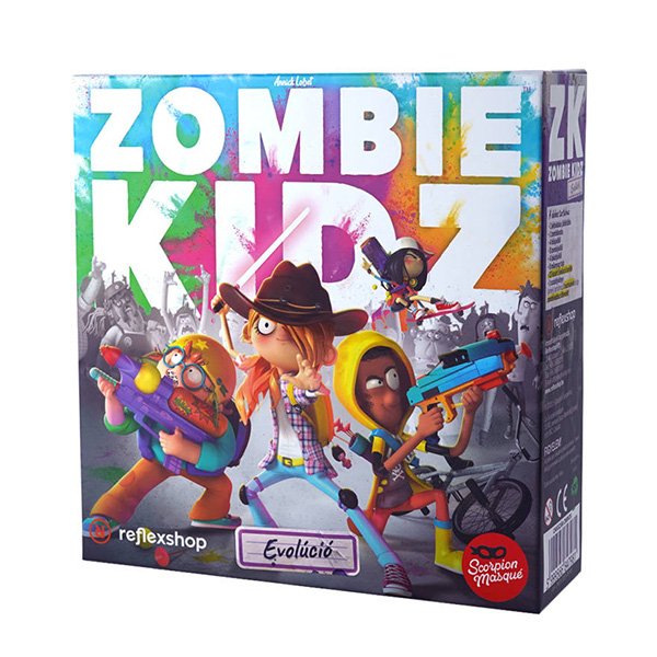Zombie kidz evolúció kooperativ társasjáték gyerekeknek